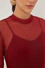 BLUSA TULE GATSBY