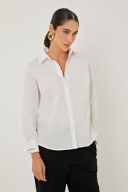 CAMISA HELÔ TRICOLINE OFF WHITE