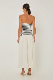 SAIA LONGA ANALU TRICOLINE OFF WHITE