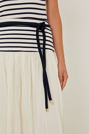 SAIA LONGA ANALU TRICOLINE OFF WHITE