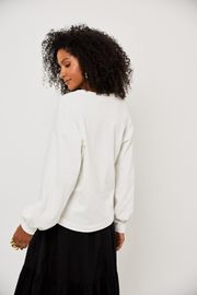 BLUSA LILIANE MALHA PENTEADA