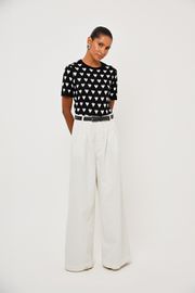 BLUSA LARA TRICOT CORAÇÃO