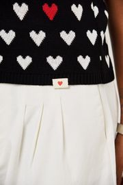 BLUSA LARA TRICOT CORAÇÃO