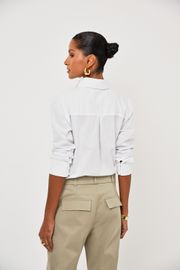 CAMISA KÁTIA TRICOLINE COM BORDADO