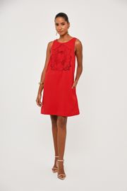 VESTIDO JULIANA ALFAIATARIA COM BORDADO