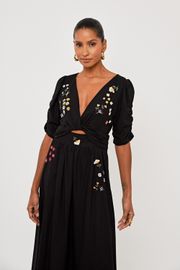 VESTIDO MARIA CAMBRAIA DE LINHO COM BORDADO