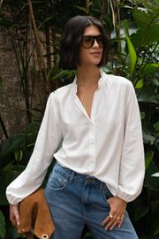 CAMISA KATE CAMBRAIA DE ALGODÃO