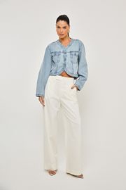 CALÇA LISA TRICOLINE