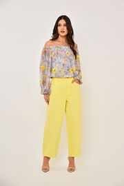 BLUSA MARCELA TULE FLORAL