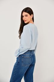 BLUSA LUPITA AZUL