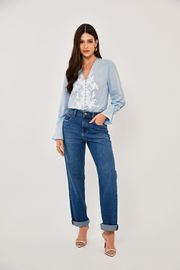 BLUSA LUPITA AZUL