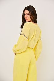 BLUSA LYRA CAMBRAIA DE ALGODÃO