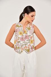 COLETE MAÍSA TRICOLINE FLORAL