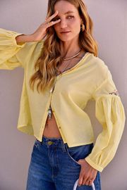 BLUSA LYRA CAMBRAIA DE ALGODÃO