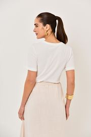CAMISETA MATHILDA OFF WHITE