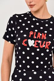 CAMISETA MAYARA ESTAMPA POÁ