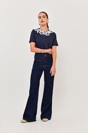 CAMISETA MAYA AZUL MARINHO