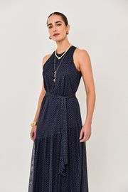 VESTIDO MALTA TULE ESTAMPA MINI POÁ