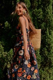VESTIDO MARINA ESTAMPA MAXI FLORAL