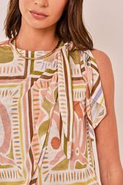 BLUSA MINELLI ESTAMPADA