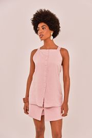 BLUSA MEG CAMBRAIA DE LINHO