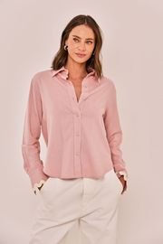 CAMISA OLIVE VISCOLINHO
