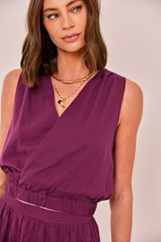 BLUSA CADENTE VOIL DE ALGODÃO