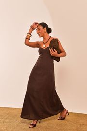 VESTIDO MEL CAMBRAIA DE LINHO