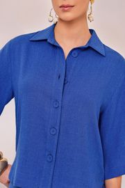 CAMISA PÉROLA CAMBRAIA DE LINHO