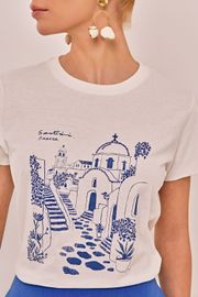 CAMISETA NICE OFF WHITE