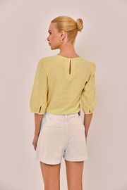 BLUSA NOA AMARELA