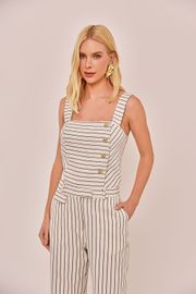 BLUSA NAOMI ALFAIATARIA FIO TINTO