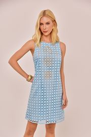 VESTIDO OCEANO LAISE BORDADA