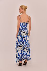 VESTIDO NOEMI VISCOSE ESTAMPADA
