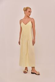 VESTIDO PEÔNIA COTTON LISTRADO