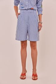 BERMUDA PENÉLOPE COTTON LISTRADO