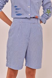 BERMUDA PENÉLOPE COTTON LISTRADO