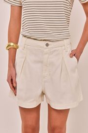SHORTS NOIR SARJA TINTURADA