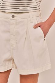 SHORTS NOIR SARJA TINTURADA