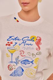 CAMISETA OHANA OFF WHITE