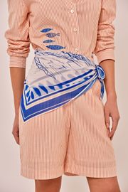 LENÇO MISTY VISCOSE ESTAMPADA