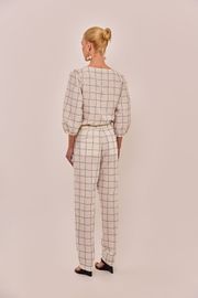 CALÇA NALA ESTAMPA GRID