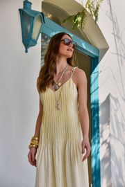 VESTIDO PEÔNIA COTTON LISTRADO