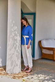 CALÇA NALA ESTAMPA GRID