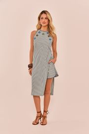 BLUSA PIXIE TRICOLINE COM BORDADO