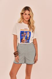CAMISETA ROSALÍA ESTAMPADA