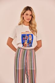 CAMISETA ROSALÍA ESTAMPADA