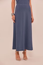 SAIA PLUME MALHA DE VISCOSE