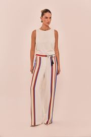 CALÇA SABRINA VISCOSE ESTAMPADA