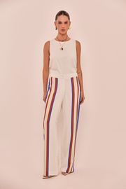 CALÇA SABRINA VISCOSE ESTAMPADA
